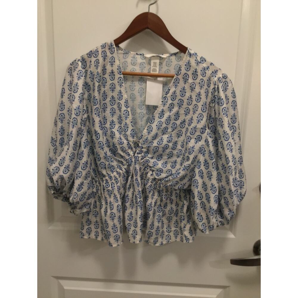H & M white and floral pattern - Picture 11 of 13